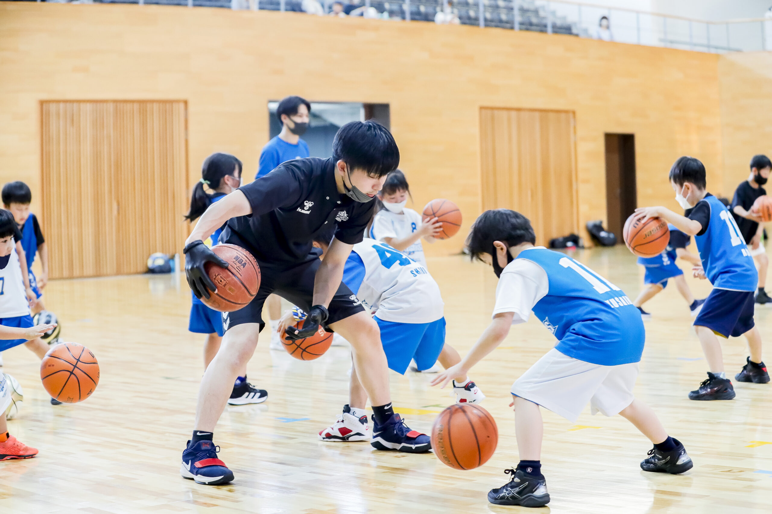 元プロ選手が教えるバスケットボール体験教室