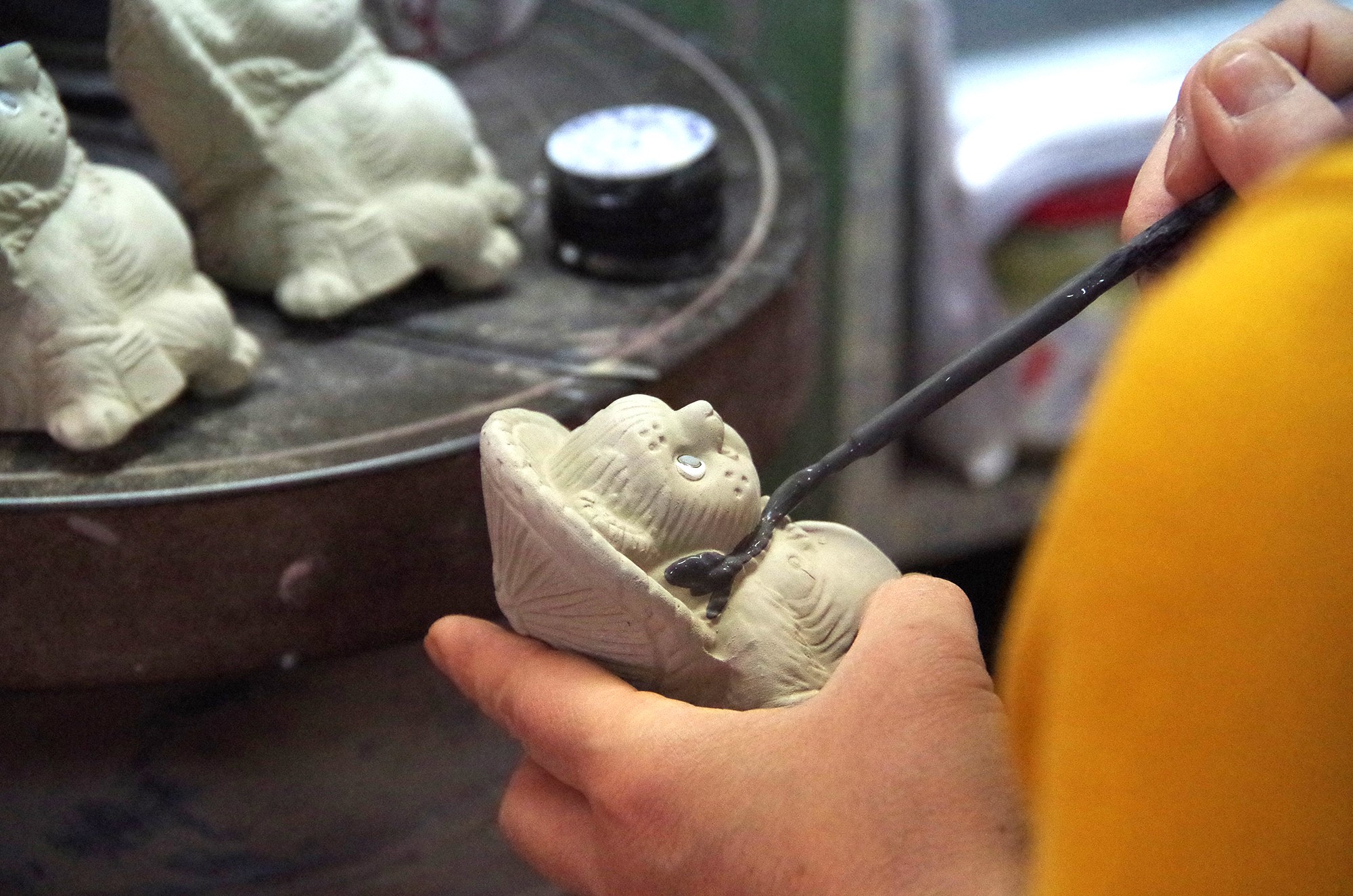 たぬき作陶ワークショップ